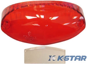 LUDIX LENS; TAIL LAMP RED