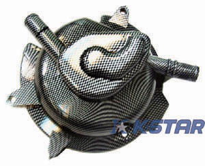 SPEEDFIGHT WATER PUMP COVER CARBON STYLE
