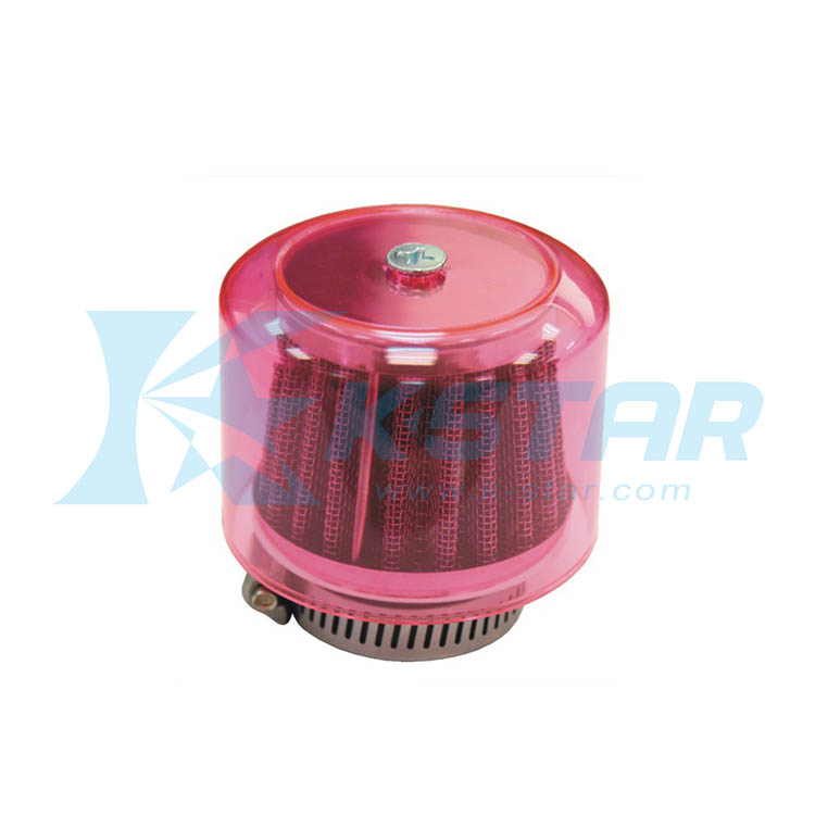 AIRFILTER M TYPE W/ TRANSPARENT RED COVER