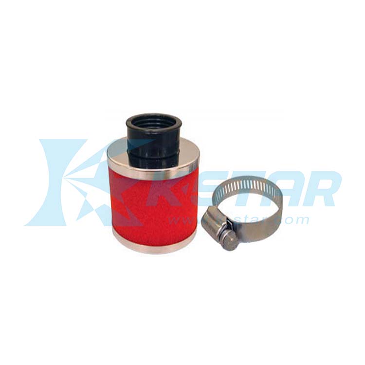 POWER FILTER STRAIGHT RED