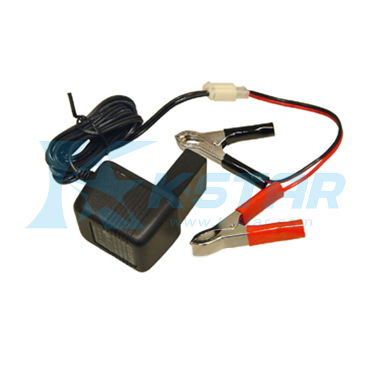 BATTERY CHARGER W/CLIP 300MA