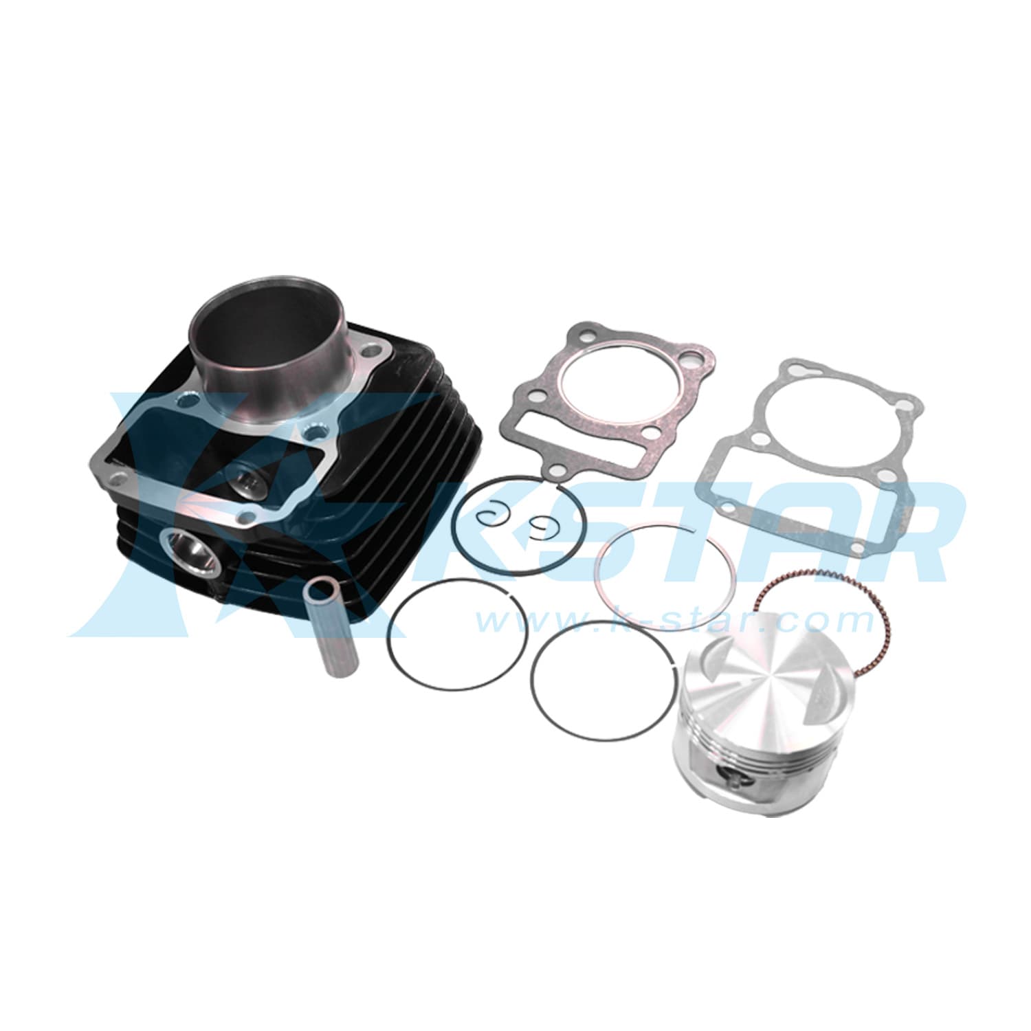 FT 150/ FT 150 AZUL/ FT 150 GTI/ RC 150 GT/ DT 150 BASIC/ FT 150 GRAFITO CYLINDER W/PISTON KIT + GASKET SET