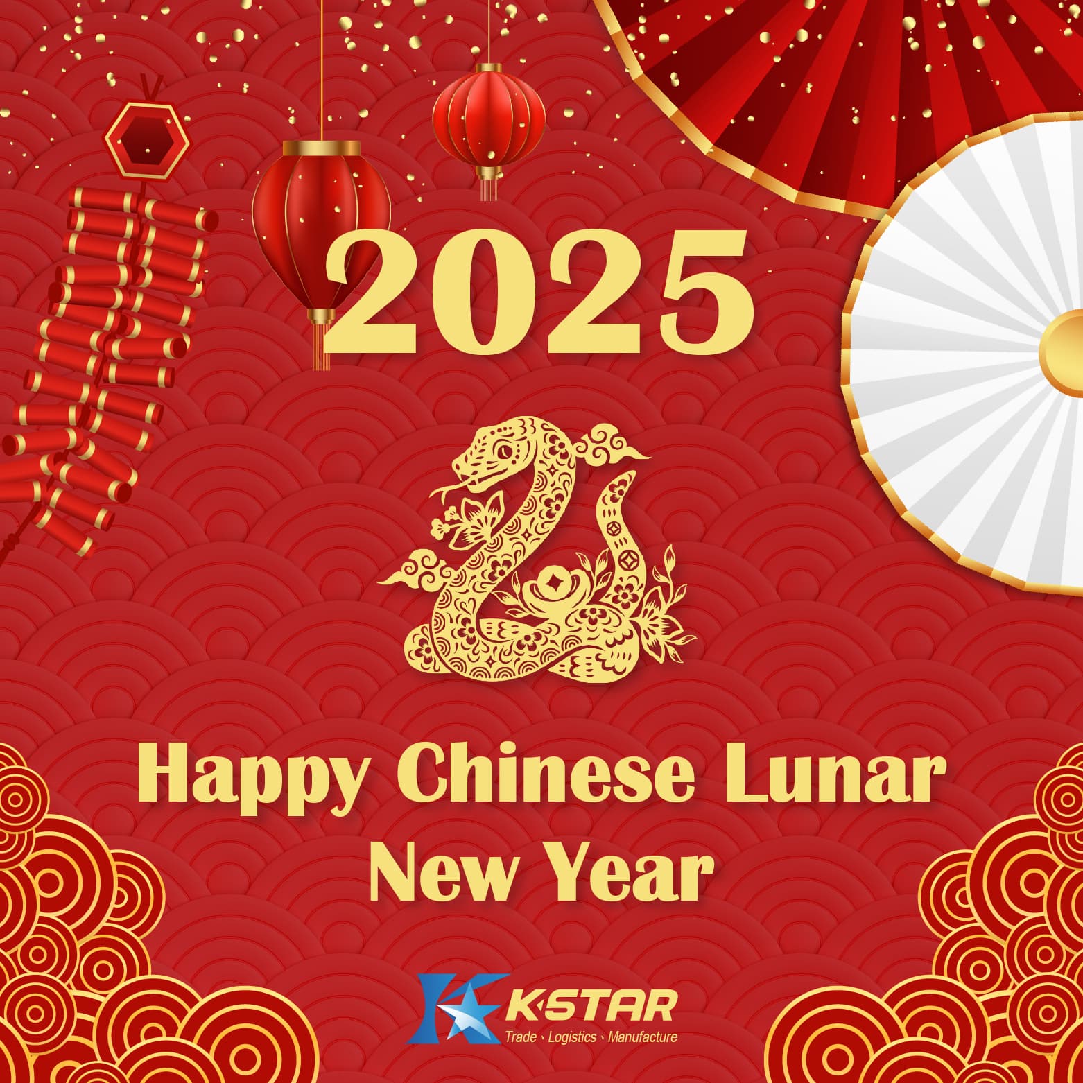 2025 Happy Chinese Lunar New Year