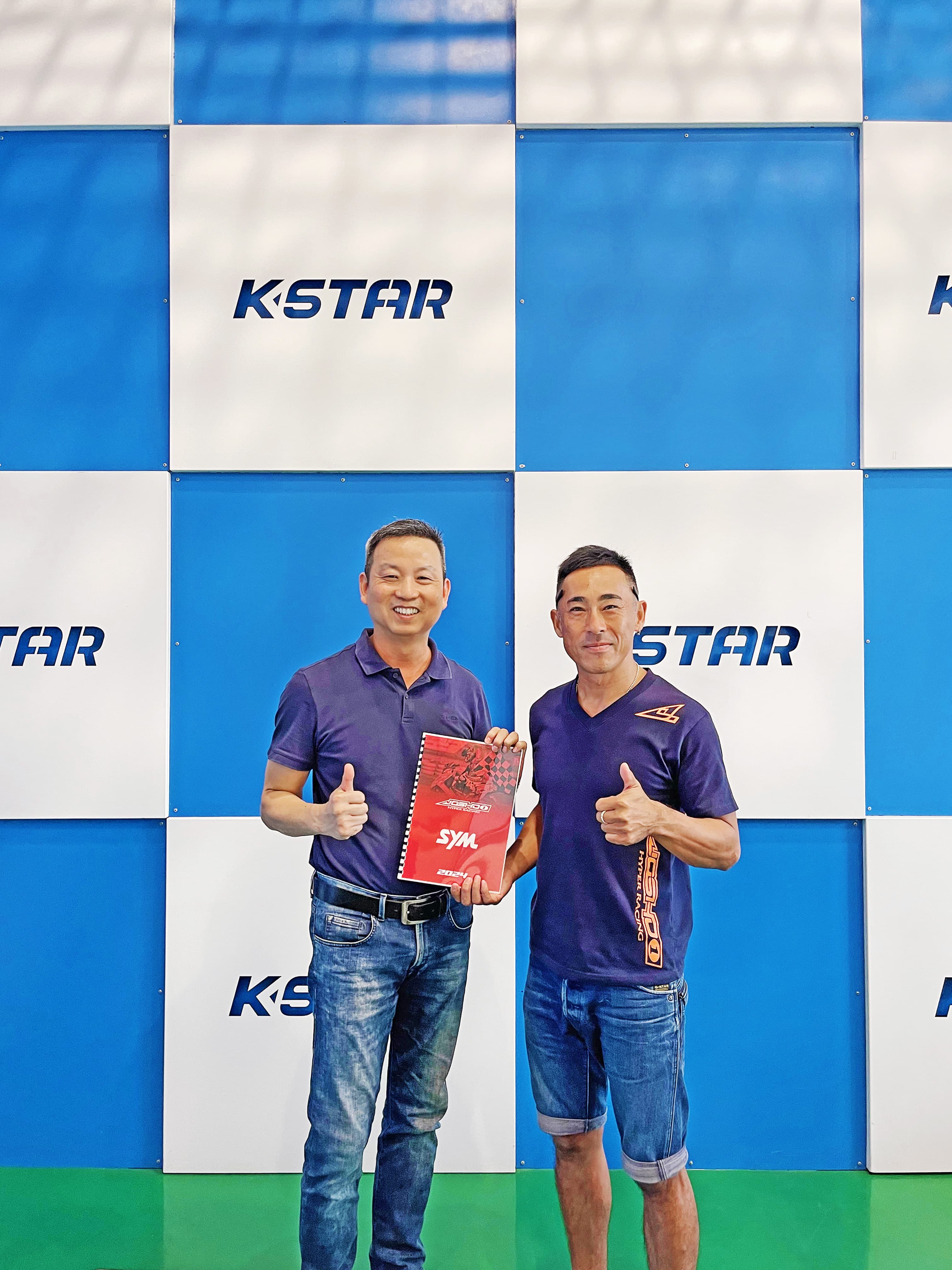 K Star x SYM Racing Team new partnership! 